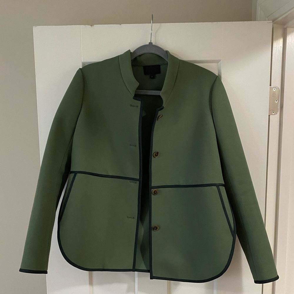J Crew Collection olive jacket